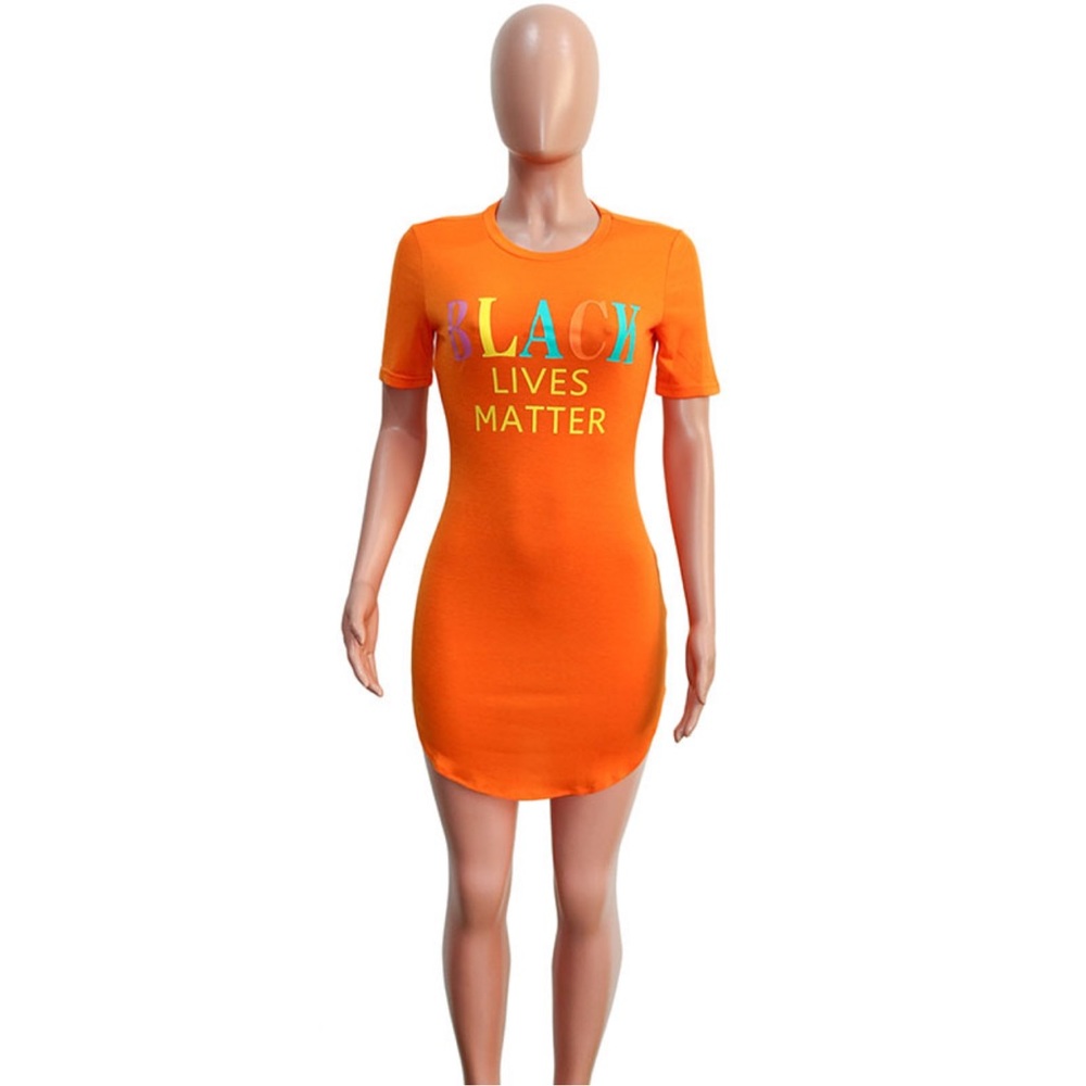 🧡NEW ARRIVALS💛 Black Lives Matter Bodycon Dress